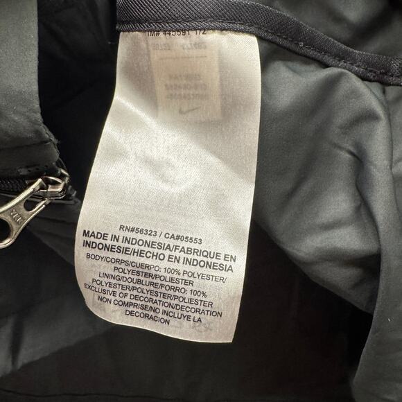 Wake Forest Jacket Womens XL Black Windbreaker Full Zip Nike NCAA Official NEW - Picture 7 of 10